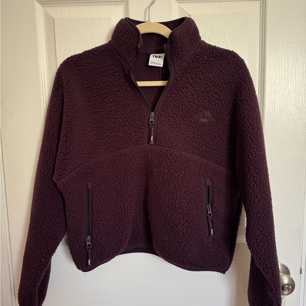 TNA Deep Purple Fleece Jacket